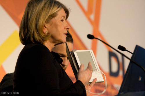 Martha Stewart og Kindle