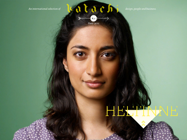 Coveret på første nummer av Katachi