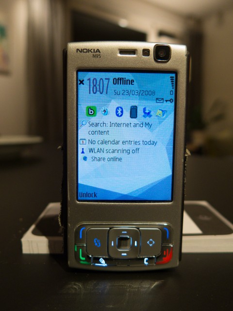 Legendariske Nokia N95