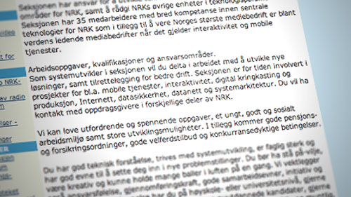 Utviklere i NRK