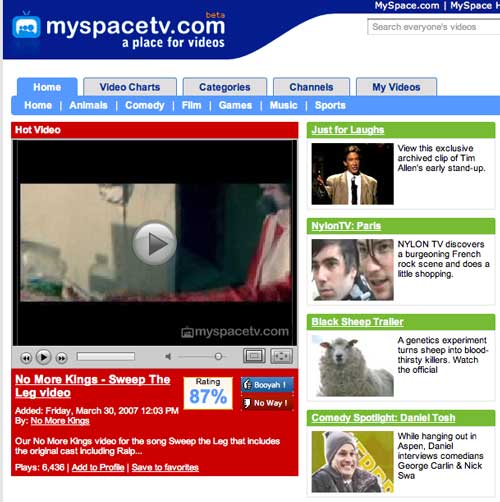 MySpaceTV