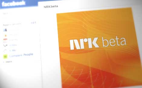 Facebook love for NRKbeta