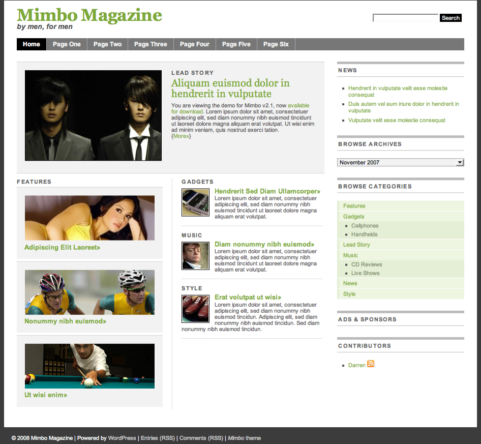 Mimbo Screenshot