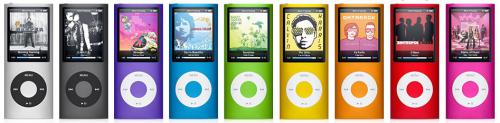 iPod i farger