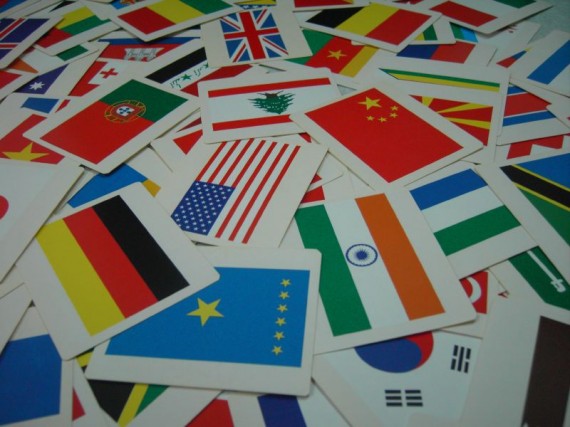 Cards of Nations' Flag. CC bilde av mysegments