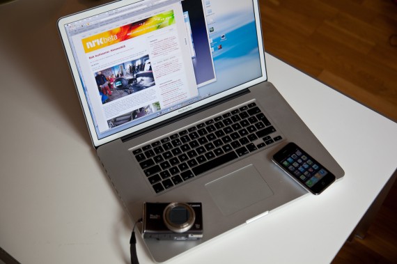 Brukerutstyr - mac, iPhone og kamera