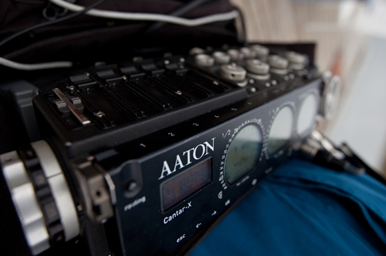 Aaton Cantar X Audio 8-spors mikser / harddiskopptaker.