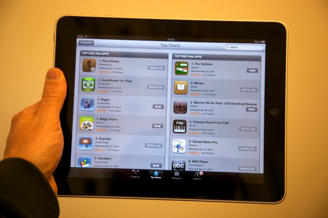 iPad App Store - Foto: NRKbeta.no - Marius Arnesen (CC) 2010