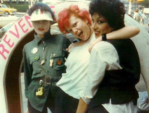 3 LA-punkere på tur til New York i 1978