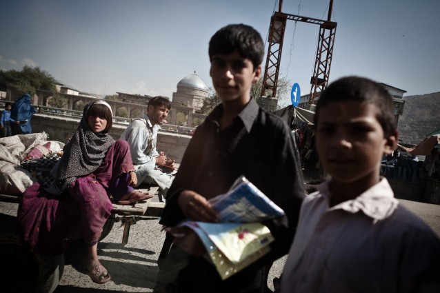Dagliglivet i Afghanistan. Foto: Marius Arnesen / NRKbeta.no