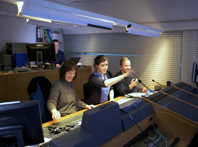 Kontrollrom til studio 2, NRK Marienlyst