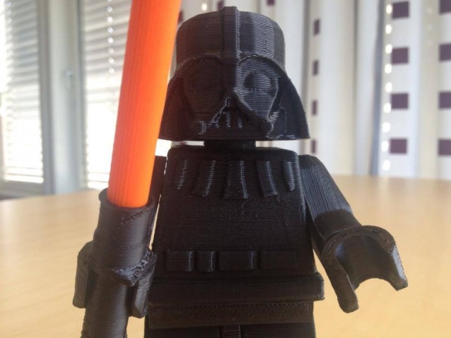 Mr Vader i Gigant-LEGO utgave.