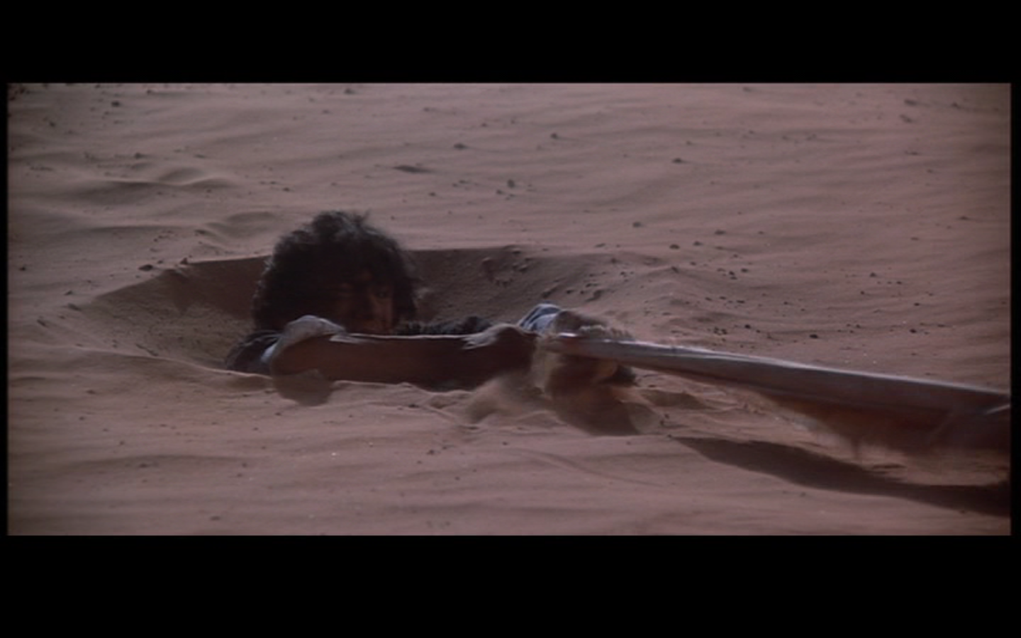 Kvikksand scene fra Lawrence of Arabia