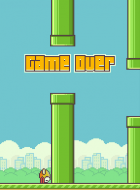 flappy game over