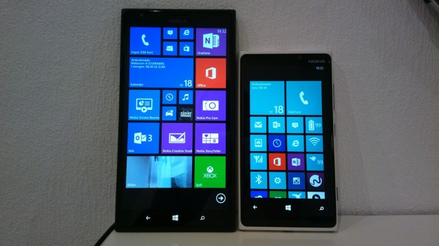 Nokia Lumia 1520 vs Lumia 920