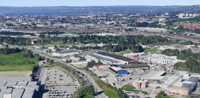 Et av AGAs produksjonsanlegg ligger på Alnabru i Oslo. 