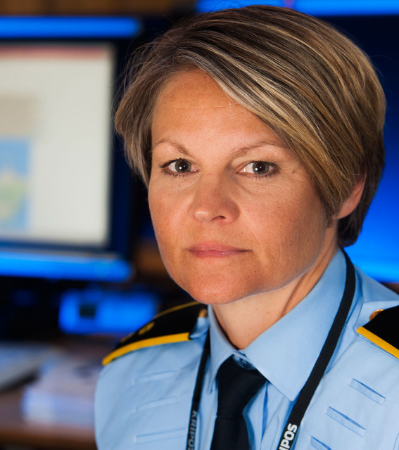 Lena Reif leder arbeidet mot seksuelle overgrep som rammer barn i Kripos. Foto: Espen Andersen/NRK