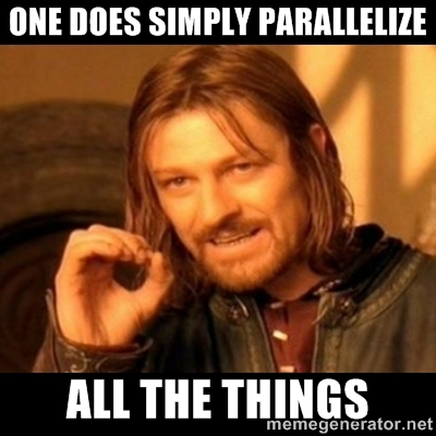 Parallellize all