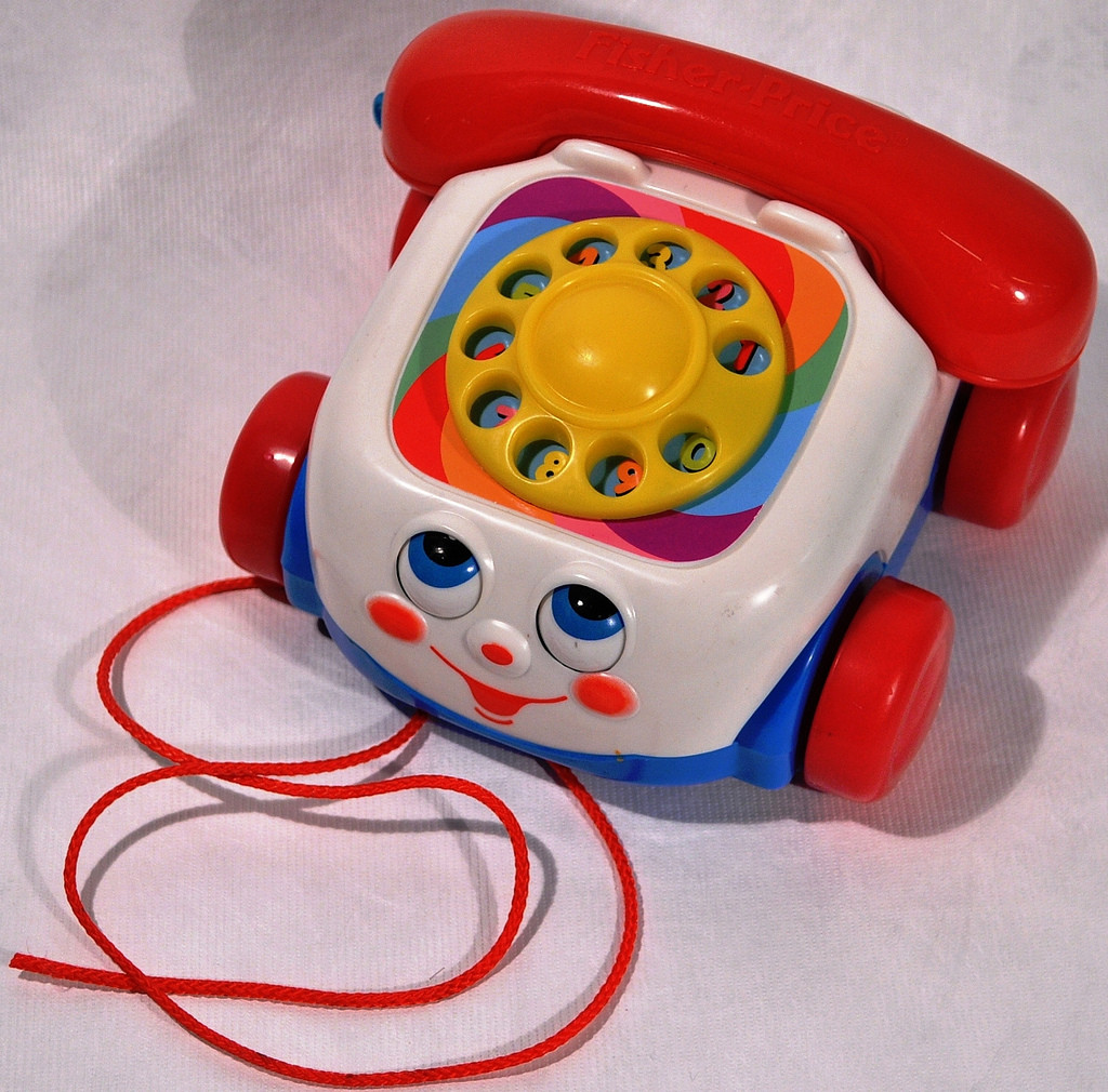 Chatter Phone Toy fra Museum of Hartlepool på Flickr – No Known Copyright