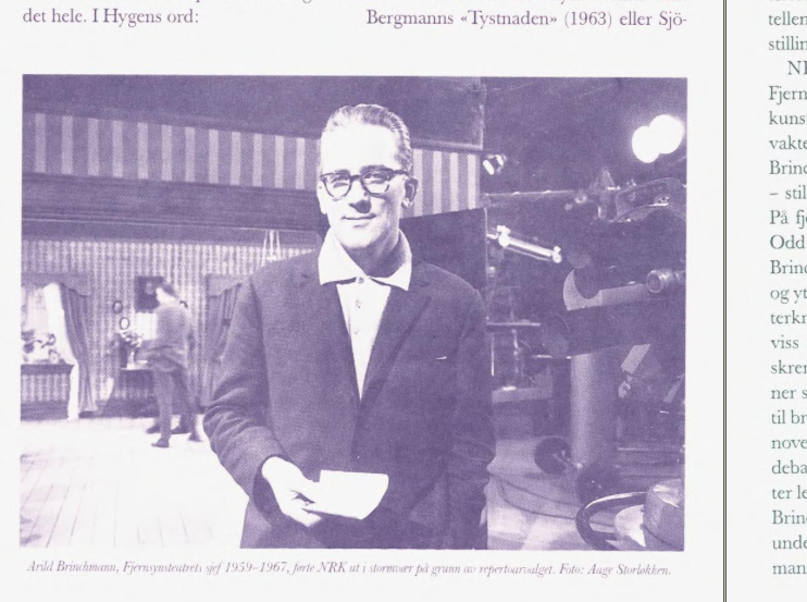 Arild Brinchmann - Faksimile fra Over til Oslo : NRK som monopol 1945-1981 via bokhylla.no