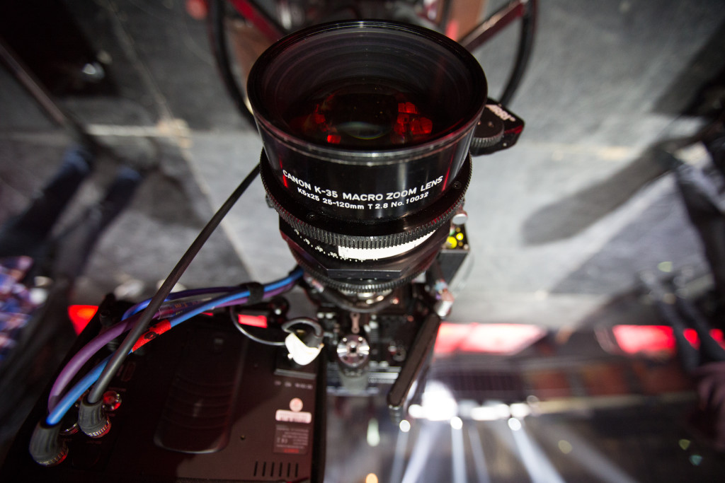 Optikk kjøpt brukt fra Russland brukes på RED-kameraene under P3 Gull Foto: Ståle Grut / NRKbeta (CC-BY-SA)