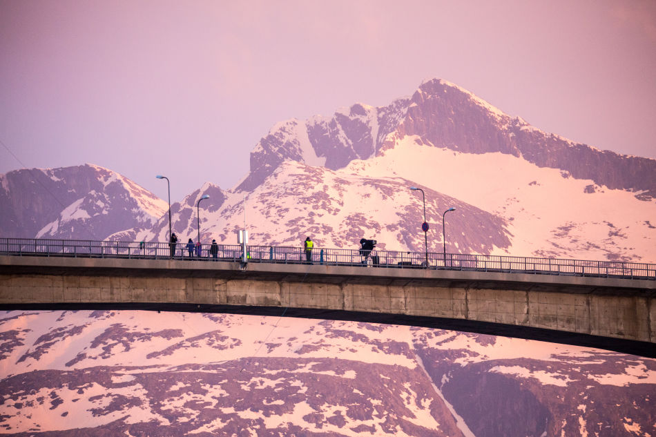 Kamera på broen over Saltstraumen
