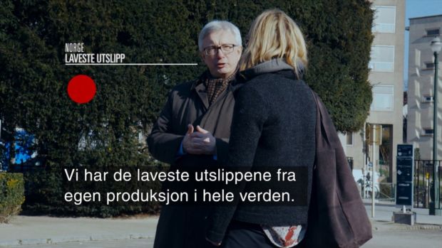 Fra Brennpunkt-dokumentaren Oljelobbyisten Foto: NRK