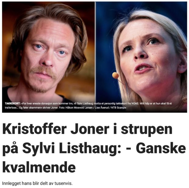 Skjermbilde: Dagbladet