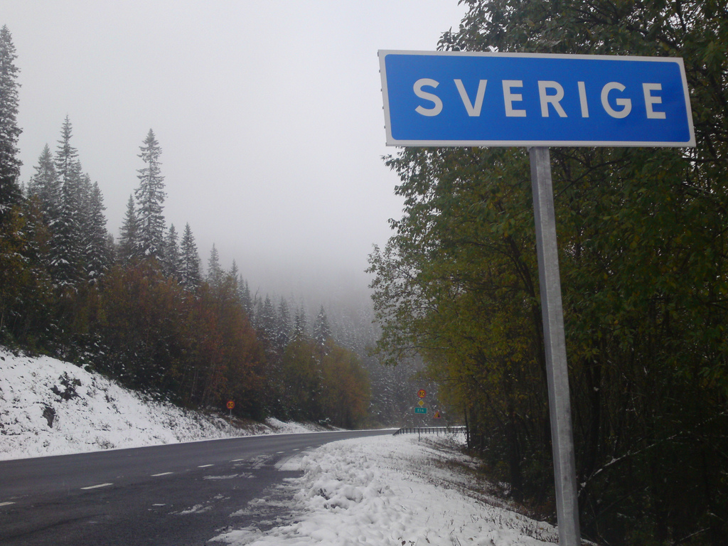 swedish border russia photo