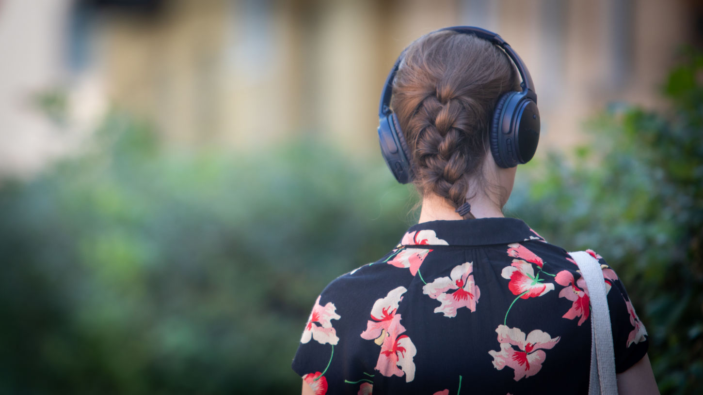 Someone could be tracking you through your headphones